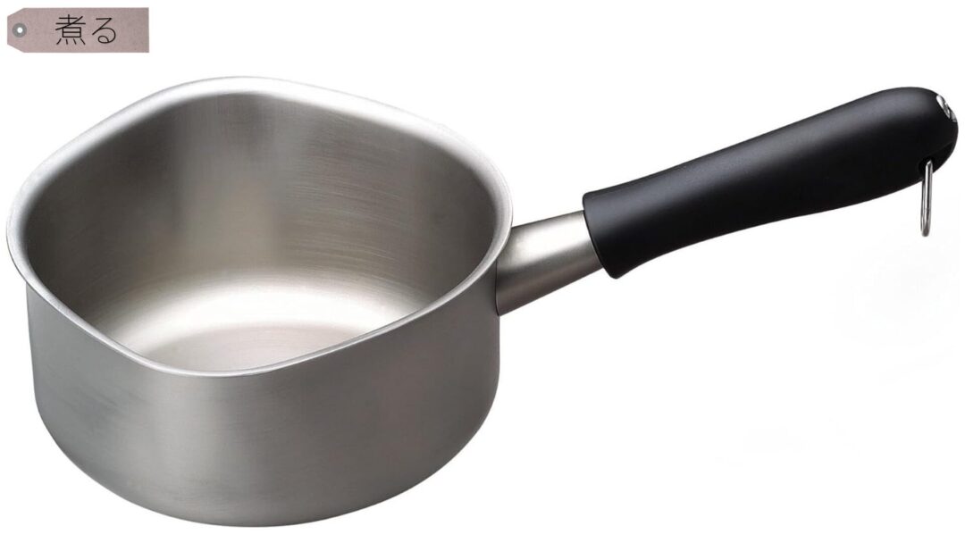 柳宗理 ステンレスミルクパン 16cm つや消し ふた付き レビュー