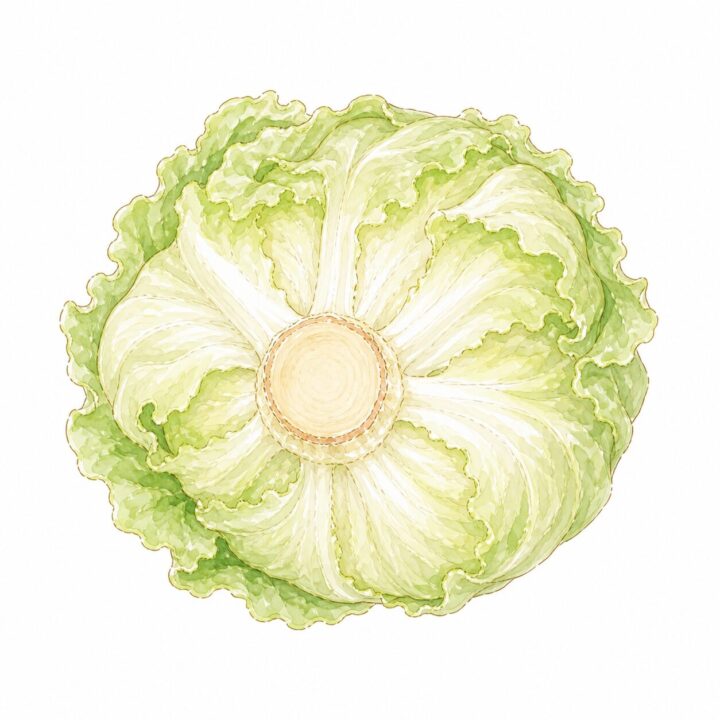 レタスの芯の切り口チェック やさい事変