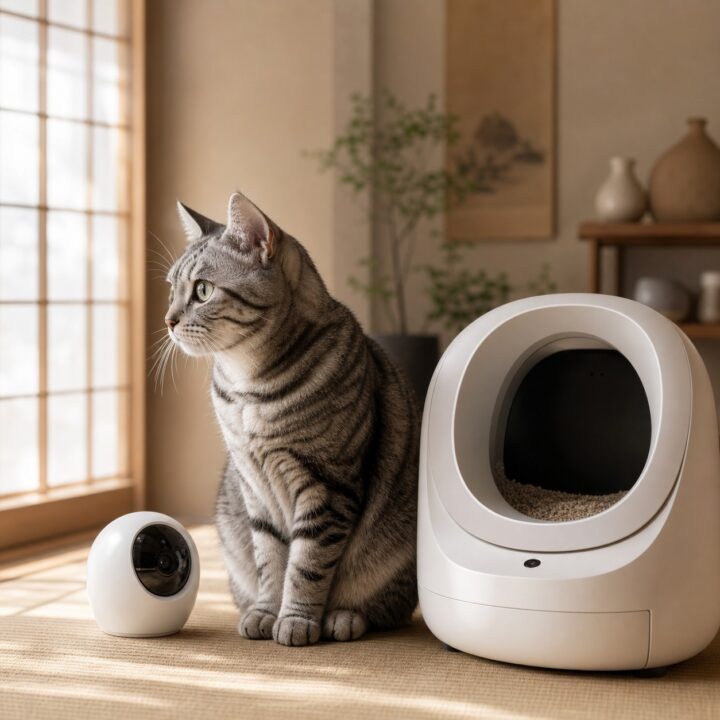猫とCatlog、トレッタの見守り機器